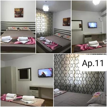 アパート Apartamente De Vacanta - Plaja Oneiro Mamaia Nord ナボダリ